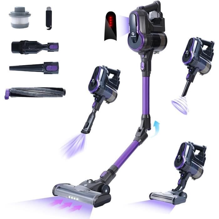 Aspirateur Balai Sans Fil,Aspirateur Sans Fil Léger Avec Support Mural
