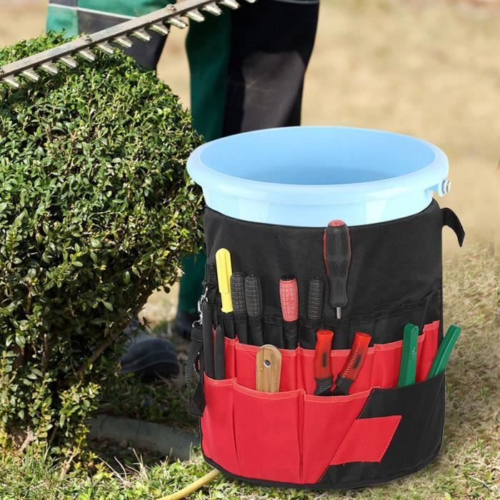 Porte-outils de jardinage Organisateur de sac seau de jardin polyvalent à  42 poches Support pour outils de jardin Shipenophy - Cdiscount Jardin