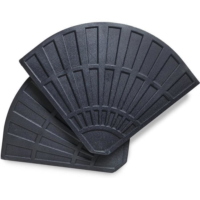 Vonhaus Base pour Parasol (12,5Kg) Support de Parasol Rond en Béton