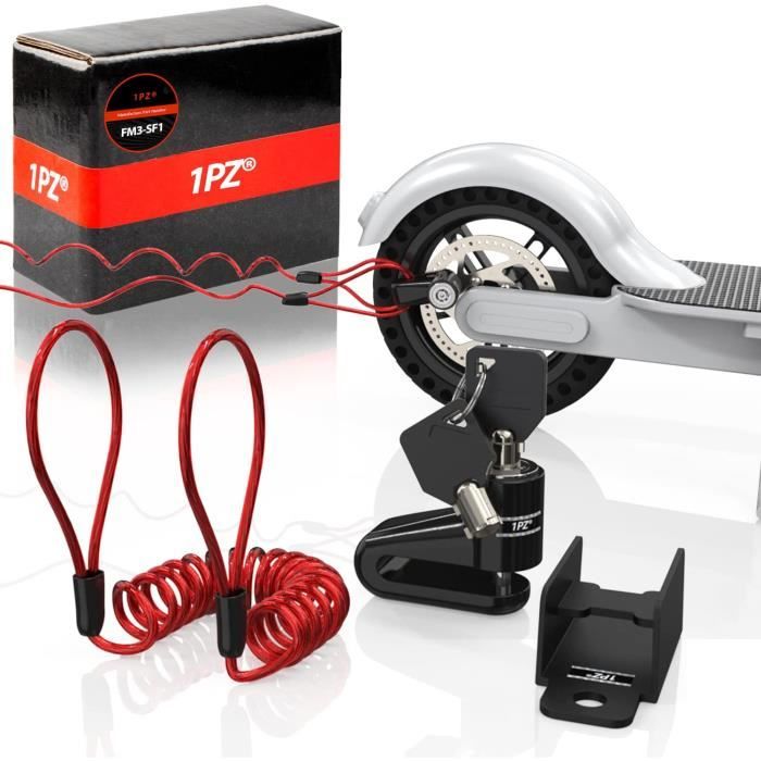 Antivol Lourd à Combinaison 4 Chiffres Pour Trottinette Et Deux-roues - Cadenas Menottes En Acier Résistant