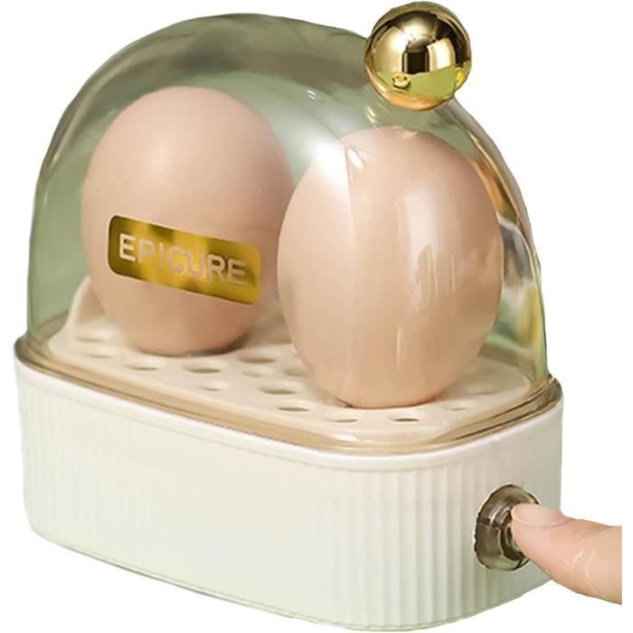 Ancien Cuiseur à œufs électrique En Céramique Blanche - Poule Coq Japon 300W - 4 œufs (pour Pièces Ou Réparation)