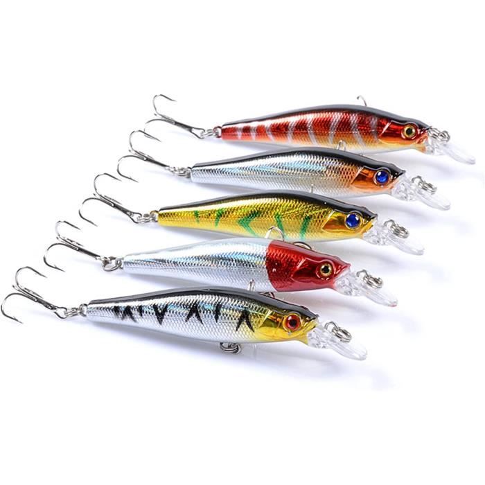 Lot De 2 Leurres De Pêche Cuillers Métalliques Vintage - Sans Marque - J-222