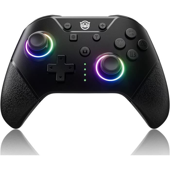 Manette sans fil Switch Pro rose, télécommande Madagascar