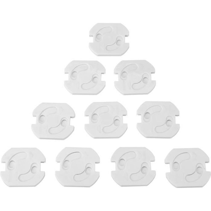 45 Pièces Protecteur de Garde de Prise de Sécurité Prise de Courant Cache Pour Enfant Sécurité Cache Prise Bebe Protection Electrique Cache Prises Avec Systeme Rotatif Pour Partout Où y Des Prises 