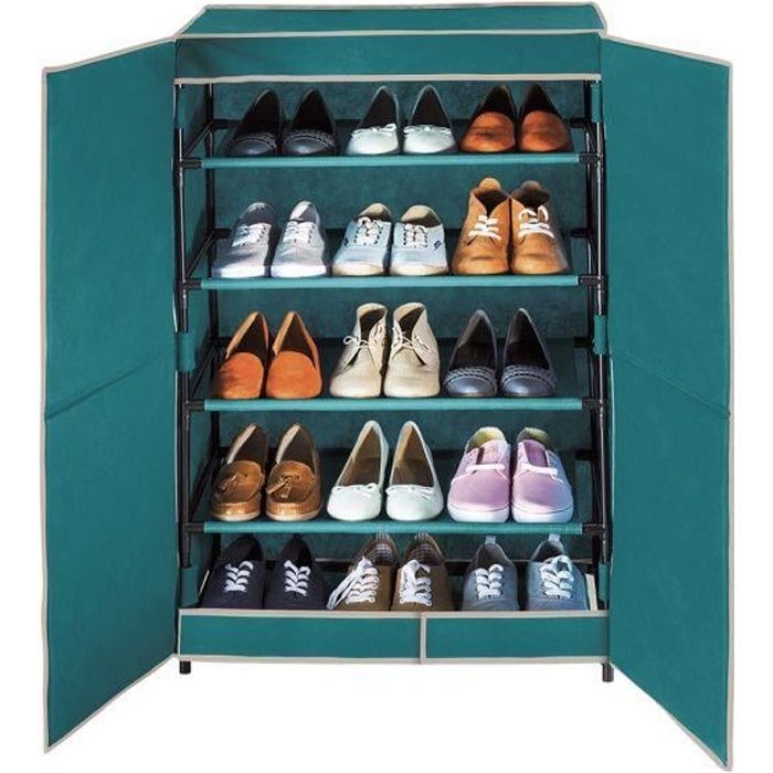 Armoire A Chaussures En Tissus 15 Paires 61 X 90 Cm Achat