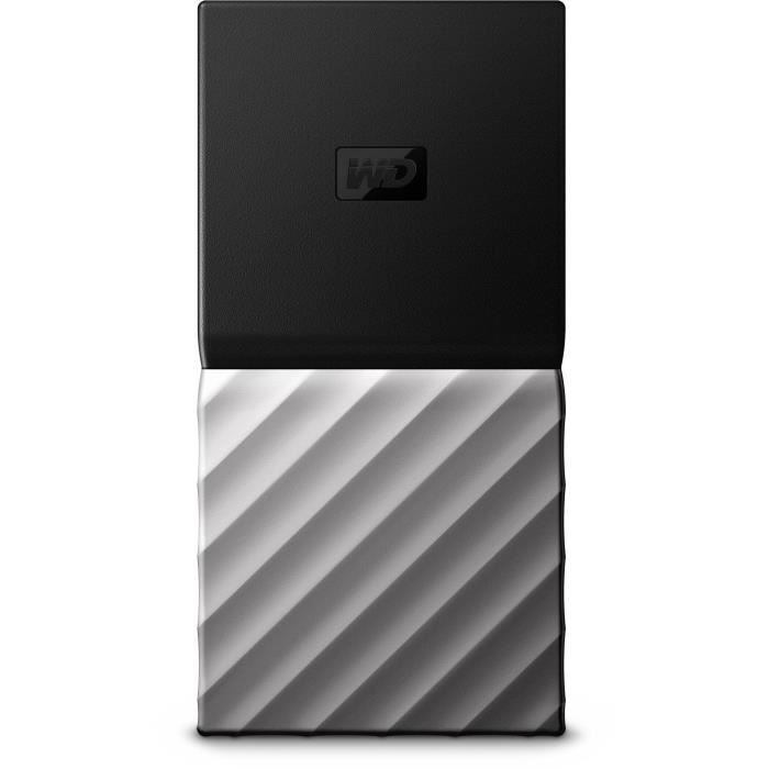 Disque SSD externe My Passport™ 2 To - WESTERN DIGITAL - Ultra-rapide compact et sécurisé