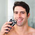 Solimpia Rasoir électrique Homme Tondeuse Barbe pour hommes rechargeable rasoir à têtes rotatives et Ecran LCD sans fil-1