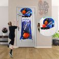 Cerceau de basket-ball iBaseToy avec sac de panier à linge sur la porte ménage enfants jeu de basket-ball panneau de basket-ball Net-1