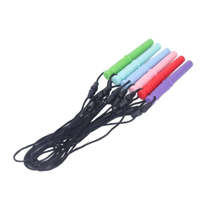 GNAWRISHING Lot de 5 colliers à mâcher pour enfants sensoriels - Jouets sensoriels à mâcher pour filles et garçons autistes - TDAH - Pour tout-petits et adultes GNAWRISHING Lot de 5 colliers à mâcher pour enfants sensoriels - Jouets sensoriels à mâcher pour filles et garçons autistes - TDAH - Pour tout-petits et adultes