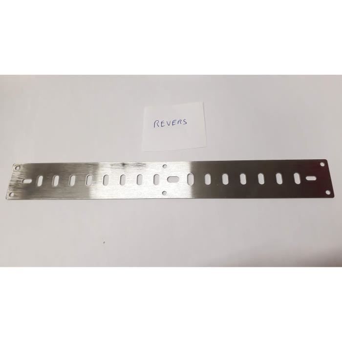 Grille Longue Volet Réglable Pour Aération 300 X 37mm, En Inox A4 316 - Fabrication Française FP INOX