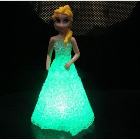 Veilleuse Projecteur Reine des Neiges Disney Lampe enfant Lampe de LED  change de couleur - Cdiscount Maison
