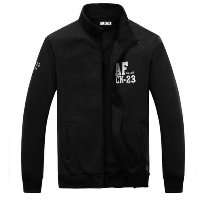 Survêtement 2 Pièces Homme Grande Taille Onsoyours - T-shirt Manches Longues + Pantalon, Polyester, Décontracté Pour Sport, Jogging, Loisirs