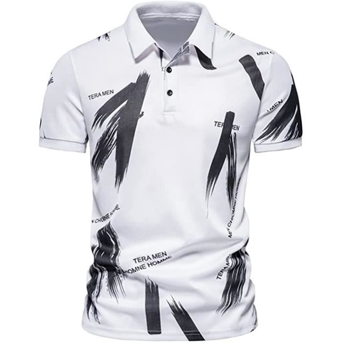 Polo homme fantaisie 2025
