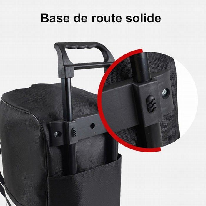 Valise souple sac roulettes de voyage pliable Sac de voyage