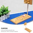 1pc jouet de basketteur créatif durable pour la décoration Home panier de basket-ball - panneau de basket-ball basket-ball-2