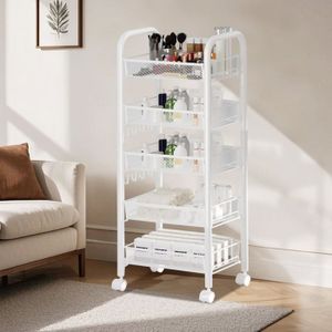 Support Mobile Avec Roulettes Pour Machine à Laver - Base Surélevée Anti-humidité, Capacité 700 Kg - 4 Roues Dont 2 Freinées