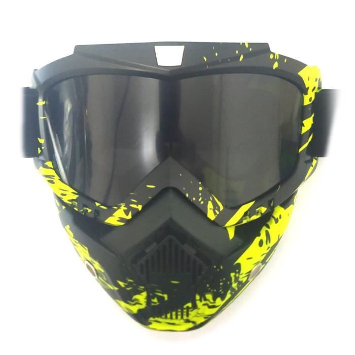 Couvre-masque de ski de conception propre avec logo ou écusson