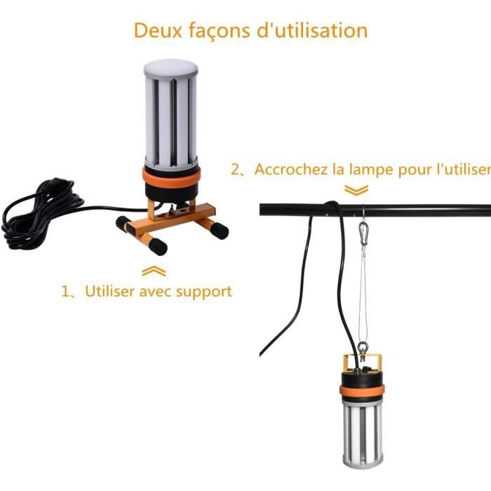 Lampe LED Flexible 5W 24-36V Pour Machine-Outil - Col De Cygne, Éclairage Précision Fraisage