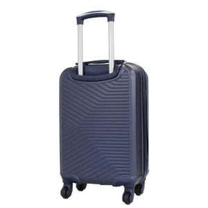 Valise cabine avec vanity bleu cerise Cdiscount