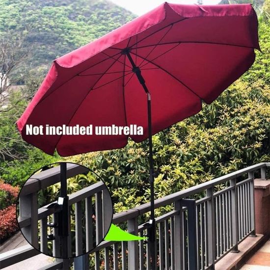 Base de Parasol 4Pcs Support Parapluie de Plage Portable pour Jardin Patio Plage Café Terrasse