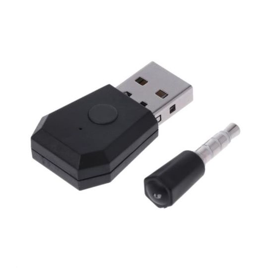 Casque américain Bluetooth 4.0 dongle adaptateur récepteur USB noir pour  Playsta