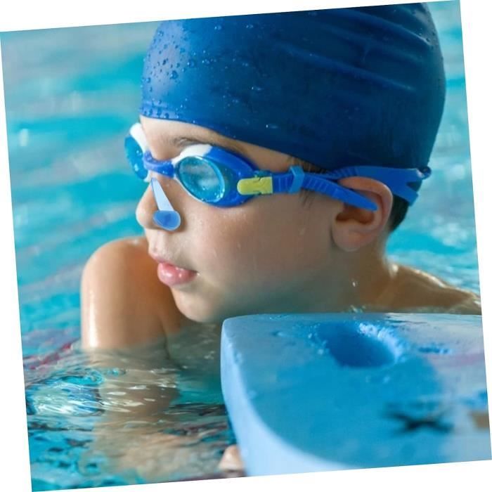 Lot De 6 Paires Pince-Nez & Bouchons D'Oreilles Natation - Réutilisables - Antidérapants - Boîte De Rangement