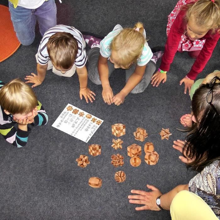 30 Pièces Casse-Tête-Métal en Réflexion IQ Jouets de renseignement Puzzle  3D Jouet Cadeau pour Adulte Enfant[132] - Cdiscount Jeux - Jouets