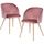 Chaise vintage en velours