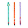 Lot De 3 Stylos Effaçables Legami Casse-Noisette – 0,7 Mm, Avec Enveloppe Père Noël, édition Limitée 2025