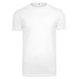 Build Your Brand T- Shirt Round Neck Homme, Blanc (Blanc), M-0