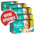 208 Couches Pampers Baby Dry taille 6-0
