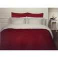Housse De Couette Bicolore Rouge Et Gris Housse De Couette Bicolore Et Reversible Satin De Coton 120 Fils Cm2 220x240 Gris Perle Bordeaux Achat Vente Housse De Couette Seule Cdiscount