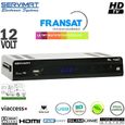 SERVIMAT SIRIUS III HD : Récepteur TNT numérique Fransat "Déport IR" avec cordon HDMI offert-0