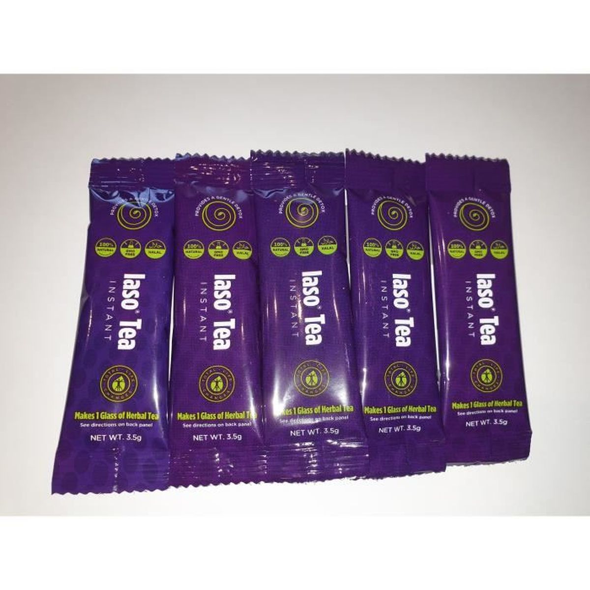 IASO TEA INSTANTANE 5 STICKS (1 SEMAINE DE CONSOMMATION ...