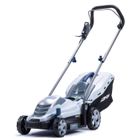 Blaupunkt Tondeuse à Gazon Électrique GX4000 Moteur AC 1300W 3600rpm Diamètre Coupe 33cm Sac Collecteur 35L 5 positions de réglage