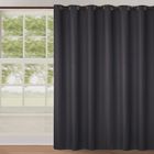 HOME MAISON Rideau occultant uni grande largeur Gris anthracite 240x260 cm