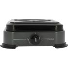 Réchaud à gaz d'extérieur 1 feu - INCASA - 016464 - 2,2 kW - Noir - Camping