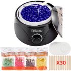 VINSIC Chauffe Cire,Kits d'Épilation à la Cire,Profitez Épilation Cire pour Visage Bras Aisselles Jambes Bikini à Domicile ou Salon