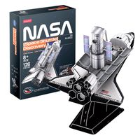 Puzzle 3D Space Shuttle Discovery, Puzzle 3D Enfant Maquettes Et Modélisme Adulte, Cadeau Garcon 8 Ans Maquette A Construire Adulte