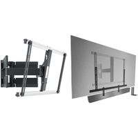 Vogel's THIN 550 Ultra forte support mural TV orientable pour televiseurs XL de 40-100 Pouces (102-254 cm) & SOUND 3550 Suppo