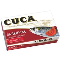 Sardines (petites) à la sauce tomate Cuca