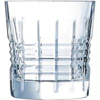 6 verres à spiritueux 32cl Rendez-vous - Cristal d'Arques - Kwarx au design vintage Cristal Look