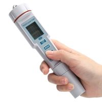 compteur de salinité 4 en 1 testeur de qualité de l'eau portable pH / EC / TDS température numérique salinité mètre En Stock