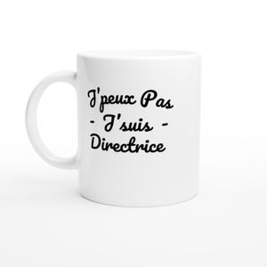 Tasse A Cafe Manahia Mug Cadeau Collègue De Travail - Je Suis Une Collègue De Compet Gobelet Personnalisable