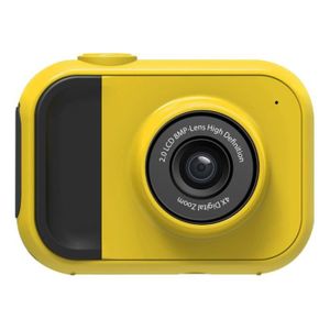 APPAREIL PHOTO COMPACT JAUNE - Mini appareil photo pour enfants, 24MP, Fu