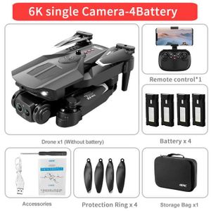 DRONE Caméra 6K-HD-4B-Drone Professionnel V32 Pro Avec C