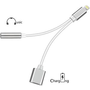 ADAPTATEUR ACQUISITION Cable Double Adaptateur charge Lightning Audio pri