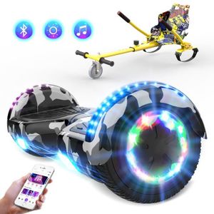 ACCESSOIRES HOVERBOARD COOL&FUN Hoverboard 6.5” avec Bluetooth Camouflage