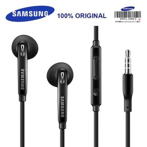 Casques,SAMSUNG dans l'oreille écouteur EHS61 filaire avec Microphone pour  Samsung S5830 S7562 pour xiaomi écouteur - Type WHITE - Cdiscount TV Son  Photo