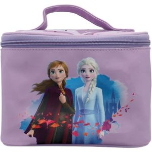 La Reine des Neiges Trousse de toilette enfant fille Bleu//rose 22x11x8cm